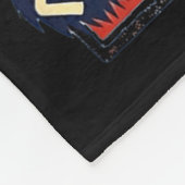 I Don’t Care - Honey Badger Gamer Design Fleece Deken (Hoek)