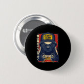 I Don’t Care - Honey Badger Gamer Design  Ronde Button 5,7 Cm (Voorkant /achterkant)