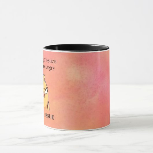 I Don’t Have Anger Issues Mug | Angry Bird  Mok (Midden)