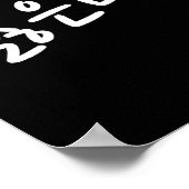 “i Don’t Want To” Funny Korean Hangul Humor Poster (Hoek)