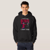 I Don t Wear Bows I Shoot Them  Archery Archer Gir Hoodie (Voorkant volledig)