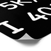 I Don't 5k; I 401k Funny Retiree Poster (Hoek)