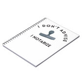 I Don't Adviseur I Notarize Notitieboek (Linkerzijde)