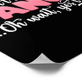 I Don't Always Dance Oh Wait Yes I Do - Cute Dance Poster (Hoek)