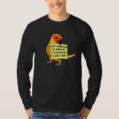 I Don't Always Poop, But When ... I Sun Conure Par T-shirt (Voorkant)