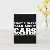 I Don't Always Talk About ... Car Detailing & Kaart (Gele Bloem)