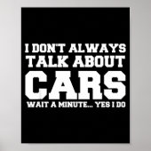 I Don't Always Talk About ... Car Detailing &amp;  Poster (Voorkant)
