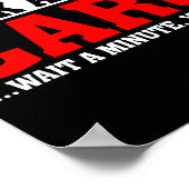 I Don't Always Talk About - Funny Car Lover Poster (Hoek)