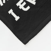 I Don't Always Watch Anime Sometimes I Eat And Sle Fleece Deken (Hoek)