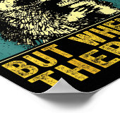 I Don't Always Whoop Funny Racoon Sarcastic Unhing Poster (Hoek)