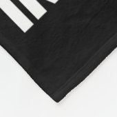 I Don't Believe In You Either - Funny Christmas  Fleece Deken (Hoek)