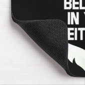 I Don't Believe In You Either Funny Santa Christma Muismat (Hoek)