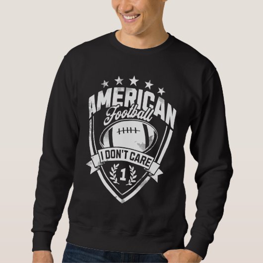 I Don't Care  American Football IDC Trui (Voorkant)