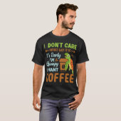 I-dont-care-Turtle-T-shirt T-shirt (Voorkant volledig)