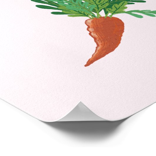 I don't carrot all - Funny Kitchen wall art Poster (Hoek)