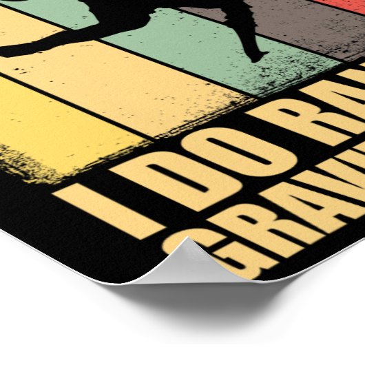 I Don't Crash I Do Random Gravity Checks Skateboar Poster (Hoek)