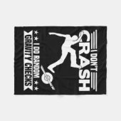 I Don't Crash I Do Random Onewheel Gravity Checks  Fleece Deken (Voorkant (Horizontaal))