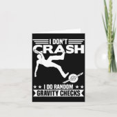 I Don't Crash I Do Random Onewheel Gravity Checks  Kaart (Voorkant)