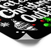 I Don't Do Matching Christmas Outfits Shirt Family Poster (Hoek)