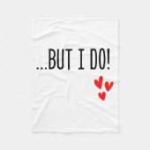 I Don't Do Matching Hearts Valentines Day Couples  Fleece Deken (Voorkant)