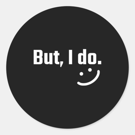 I Don't Do Matching Shirts But I Do Couple Valenti Ronde Sticker (Voorkant)