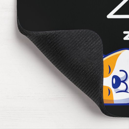 I Don't Do Mornings Funny Dog Sleeng  Muismat (Hoek)