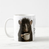 I don't do mornings funny rat caffeine koffiemok (Links)