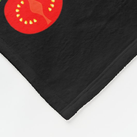 I Don't Eat Anything Vegetables Funny Vegetarian S Fleece Deken (Hoek)