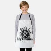 I don't eat my homies, funny vegan schort (Gedragen)