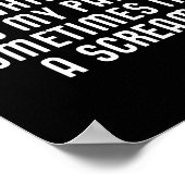 I Don't Fart I Whisper Into My Panties Funny  Poster (Hoek)