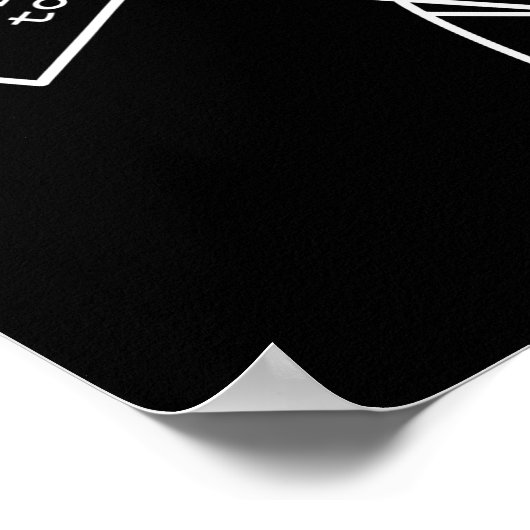 I Don't Feel Like People-ing Today  Poster (Hoek)