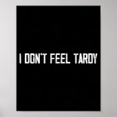 I Don't Feel Tardy Funny  Poster (Voorkant)