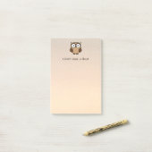 I Don't Give a Hoot Owl Custom Post-it® Notes (Op bureau)