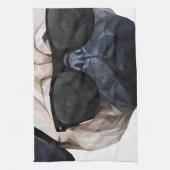 I Don't Give a Pug Theedoek (Verticaal)