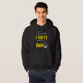 I don't give a ship cruise vacation spring break hoodie (Voorkant volledig)