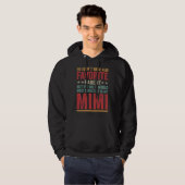 I Don't Have A Favorite Parent Quote Funny Mimi Hoodie (Voorkant volledig)