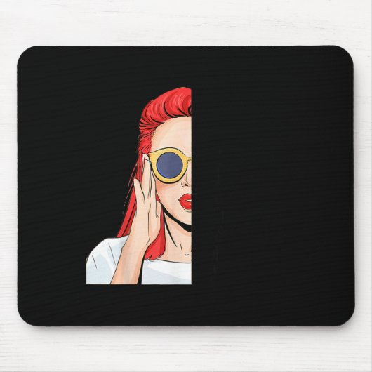 I Don't Have An Attitude Problem I Just Have A Red Muismat (Voorkant)