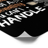 I Don't Have Attitude I've Got A Ity You Cant Hand Poster (Hoek)