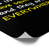 I Don't Have My Ducks In A Row.  Poster (Hoek)