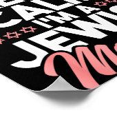 I Don't Keep Calm I'm A Jewish Mother - Jews Hebre Poster (Hoek)