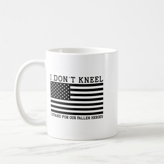 I Dont Kneel  Koffiemok (Links)