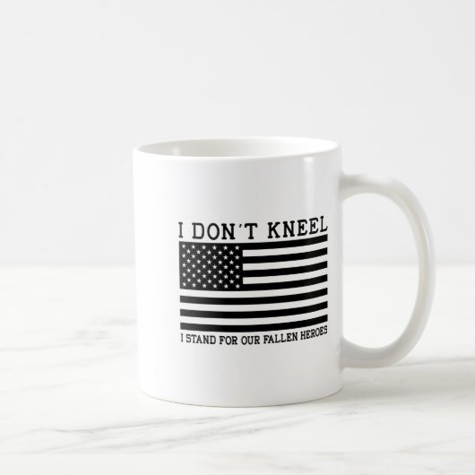 I Dont Kneel Koffiemok (Rechts)