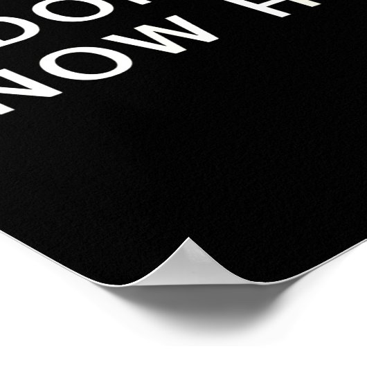 I Dont Know Him _ Funny Couples Matching Couple So Poster (Hoek)