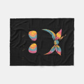 I Don't Know I Just Work Here Funny Sarcasm Quotes Fleece Deken (Voorkant (Horizontaal))