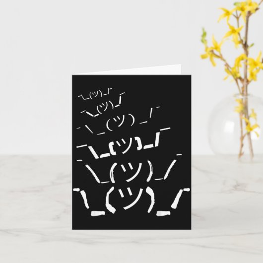 I Don't Know Idk  Kaart (Gele Bloem)