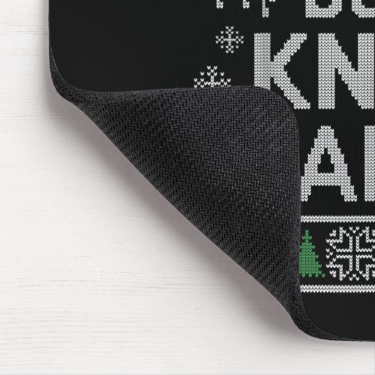 I Don't Know, Margo! Ugly Sweater Christmas Meme  Muismat (Hoek)