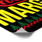 I Don't Know-margo Ugly Sweater Funny Christmas Fo Poster (Hoek)