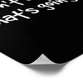 I Don't Know What's Going On  Poster (Hoek)