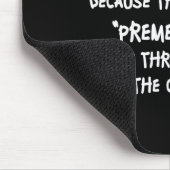 I Don't Like Making Plans Funny Saying Sarcastic Muismat (Hoek)