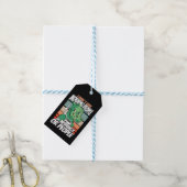 I don't like morning people or mornings or people cadeaulabel (Met Touw)